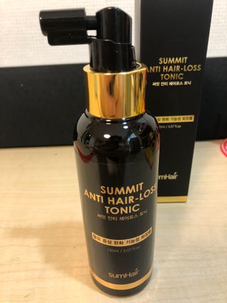 썸헤어 / SUMHAIR 썸헤어 써밋 안티 헤어로스 토닉 — 5점을 준 리뷰어가 2021년 5월 올린 사용 사진