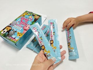 다나음 셀렌에 빠진 아연면역젤리 열대과일맛+사과맛 — 5점을 준 리뷰어가 2023년 7월 올린 사용 사진
