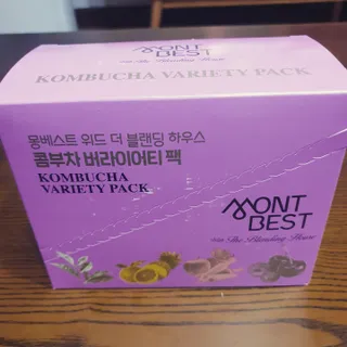몽베스트 위드더 블랜딩 하우스 콤부차 _ 버라이어티팩 — 5점을 준 리뷰어가 2023년 6월 올린 사용 사진