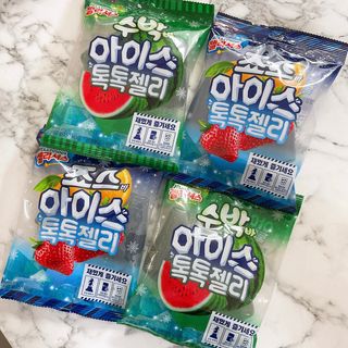 롯데제과 죠스바 아이스 톡톡 젤리 — 5점을 준 리뷰어가 2021년 10월 올린 사용 사진
