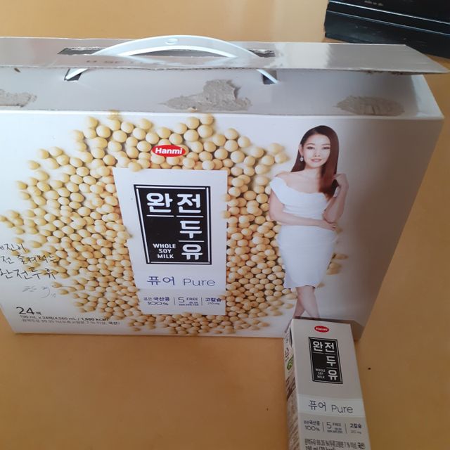 완전두유 퓨어 리뷰 사진