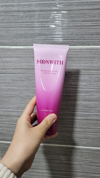 SOONWITH 바이오 내추럴 리프레싱 폼클렌징 — 3점을 준 리뷰어가 2021년 3월 올린 사용 사진