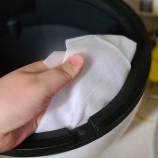 햅스 세균없는 주방 대형 2팩, HAPS sanitizer wipe — 4점을 준 리뷰어가 2022년 1월 올린 사용 사진