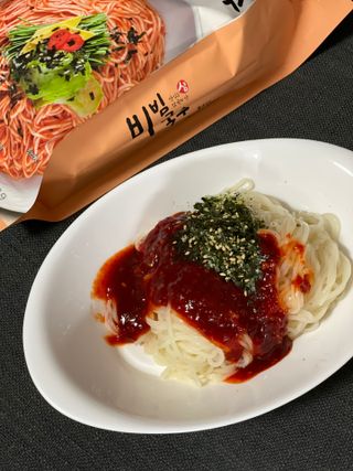 [한면원] 비빔국수 2인분 — 5점을 준 리뷰어가 2022년 8월 올린 사용 사진