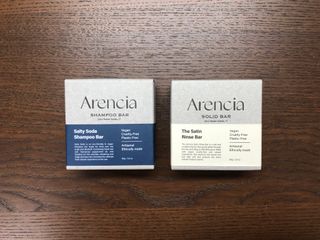Arencia 아렌시아 솔티소다 샴푸바, 더 새틴 린스바 세트 — 5점을 준 리뷰어가 2021년 6월 올린 사용 사진