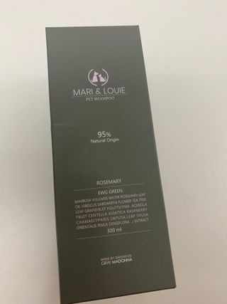 마리앤루이펫샴푸 [mari and louie pet shampoo] — 4점을 준 리뷰어가 2021년 5월 올린 사용 사진