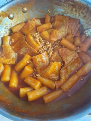 응큼떡볶이 — 3.5점을 준 리뷰어가 2021년 3월 올린 사용 사진