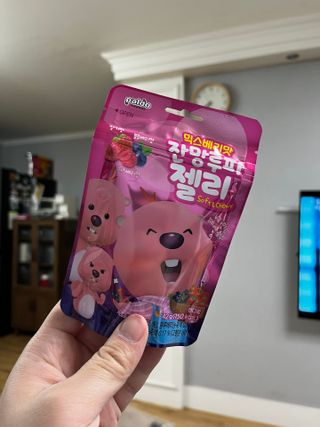 [팔도] 잔망루피젤리 믹스베리맛 42g 8개 — 5점을 준 리뷰어가 2022년 2월 올린 사용 사진