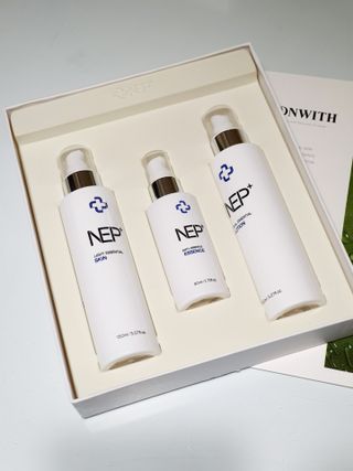 SOONWITH 순위드 NEP+ 스킨케어 3종 세트 — 5점을 준 리뷰어가 2021년 4월 올린 사용 사진