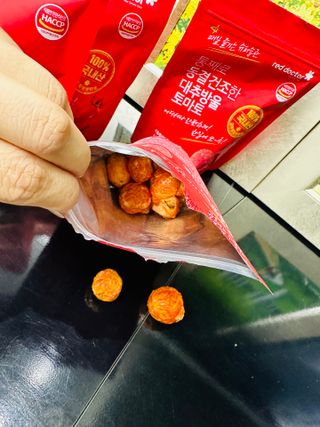 레드닥터 통째로 동결건조한 대추방울토마토 20g * 4봉 — 4점을 준 리뷰어가 2022년 11월 올린 사용 사진