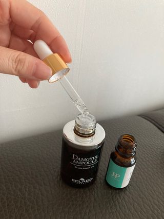 랑팡 EGF+FGF 10ppm 리포좀 앰플 원액 10ml — 5점을 준 리뷰어가 2021년 10월 올린 사용 사진