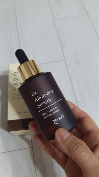 렉스리 닥터 올인원 세럼 Rexri Dr.All-in-one Serum — 5점을 준 리뷰어가 2021년 8월 올린 사용 사진