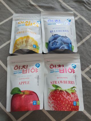 동결건조 과일칩 이치비야 4종 set — 5점을 준 리뷰어가 2021년 10월 올린 사용 사진