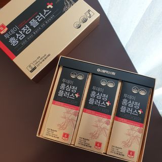 서울약사신협_투데이홍삼정플러스스틱_10g x 30포 — 5점을 준 리뷰어가 2021년 7월 올린 사용 사진