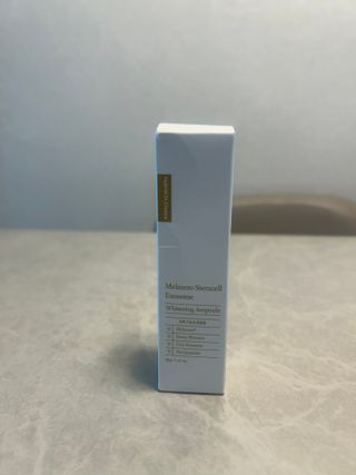 하이브리온 [쿠팡 구매평] 닥터초이스 멜라제로 스템셀 엑소좀 화이트닝 앰플 40g , 1개 — 5점을 준 리뷰어가 2025년 5월 올린 사용 사진