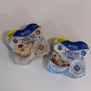 매일바이오 그릭요거트 오리지널 플레인 4개, 로스터리 커피믹스 4개 — 5점을 준 리뷰어가 2021년 12월 올린 사용 사진