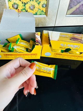 (주) 피치코리아 믹스커피캔디76g x2개입 — 4점을 준 리뷰어가 2022년 11월 올린 사용 사진