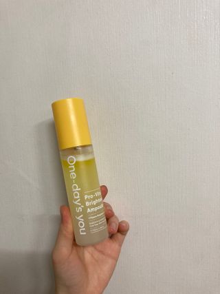 원데이즈유 프로 바이타 씨 브라이트닝 앰플 미스트 — 3점을 준 리뷰어가 2021년 1월 올린 사용 사진