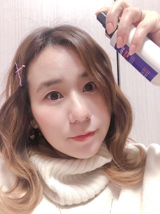 달리프 글램 헤어 데오미스트 100ml 라벤더 or 플라워 — 5점을 준 리뷰어가 2021년 3월 올린 사용 사진