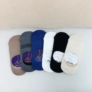 [사이즈가 있는 양말 필로이]남자 덧신 6족 선물 세트_나를 위한 선물or마음을 전하는 선물【 S, M, L, XL】 — 5점을 준 리뷰어가 2022년 6월 올린 사용 사진
