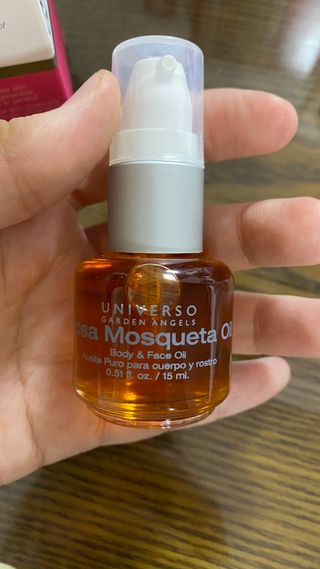 유니베르소 로즈힙 오일 15ml — 4점을 준 리뷰어가 2021년 6월 올린 사용 사진