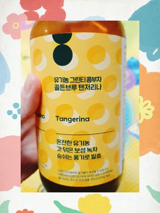 골든브루 콤부차 골든브루 유기농 그린티 콤부차 2종 2병 — 5점을 준 리뷰어가 2021년 12월 올린 사용 사진