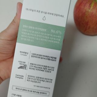 나나스킨 하이드로릴렉싱토너 — 5점을 준 리뷰어가 2021년 4월 올린 사용 사진