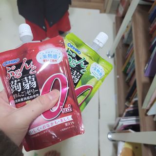 ORIHIRO 오리히로 곤약젤리 제로칼로리 130g 4종 4팩(맛별로 1팩씩) — 5점을 준 리뷰어가 2023년 2월 올린 사용 사진