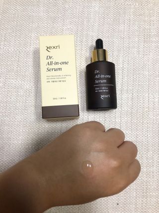 렉스리 닥터 올인원 세럼 Rexri Dr.All-in-one Serum — 5점을 준 리뷰어가 2021년 11월 올린 사용 사진