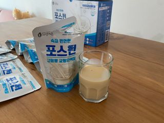 자연에온 마시는 프로틴 고함량 균형단백질 음료 포스틴 125ml 10개입 1BOX — 5점을 준 리뷰어가 2021년 4월 올린 사용 사진
