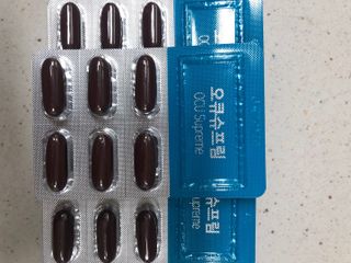 뉴트리션팩토리 비타프렙 오큐슈프림 루테인 오메가3 1050mg — 5점을 준 리뷰어가 2021년 6월 올린 사용 사진