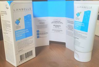 랑벨 수퍼내츄럴 아쿠아 수딩 크림 100ml — 5점을 준 리뷰어가 2022년 4월 올린 사용 사진