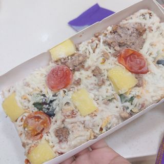 브라잇벨리 비건피자 [노밋피자알로하 & 노밋피자포테이토] 2가지맛 — 3점을 준 리뷰어가 2022년 7월 올린 사용 사진