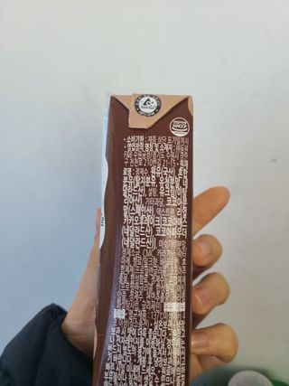 [구매평]덴마크 소화가 잘되는 우유로 만든 초코, 190ml, 24개 — 5점을 준 리뷰어가 2025년 2월 올린 사용 사진