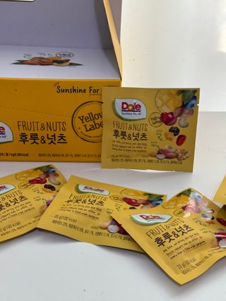 돌 [Dole] 후룻&넛츠 블랙/옐로우/레드라벨 (맛 랜덤발송) — 5점을 준 리뷰어가 2025년 1월 올린 사용 사진