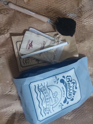 [달리살다] 자연에서 온 천연 비누 소프넛, 프레시버블의 유기농 소프넛 브러쉬 세트 — 5점을 준 리뷰어가 2021년 4월 올린 사용 사진