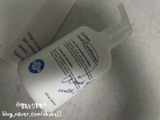[블랑코클리닝] 키친 핸드컨디셔너 250ml — 5점을 준 리뷰어가 2022년 8월 올린 사용 사진