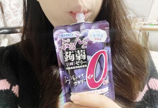 ORIHIRO 오리히로 곤약젤리 제로칼로리 130g 4종 4팩(맛별로 1팩씩) — 5점을 준 리뷰어가 2023년 2월 올린 사용 사진