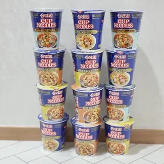 NISSIN 닛신 컵누들  4종 - 씨푸드오리지날, 씨푸드 스파이시, 씨푸드 커리, 씨푸드 XO소스 — 5점을 준 리뷰어가 2022년 5월 올린 사용 사진