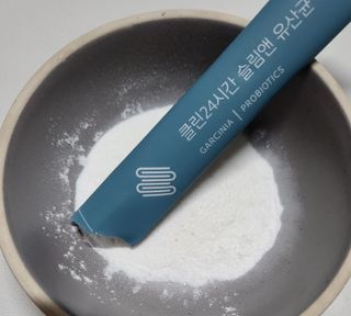 클린24시간 슬림앤유산균 1박스 (3.5g X 15포) — 5점을 준 리뷰어가 2022년 7월 올린 사용 사진