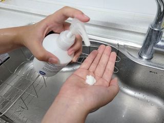 [블랑코클리닝] 키친 핸드컨디셔너 250ml — 5점을 준 리뷰어가 2022년 8월 올린 사용 사진