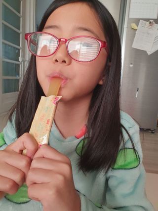 다나음 셀렌에 빠진 아연면역젤리 열대과일맛+사과맛 — 5점을 준 리뷰어가 2023년 1월 올린 사용 사진