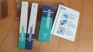 리퀴덴트 오랄케어 온가족용 리퀴덴트 더더 오랄케어 무불소 치약 + 임상시험완료 이중 미세 엠보싱 칫솔 올데이세트 — 5점을 준 리뷰어가 2021년 1월 올린 사용 사진