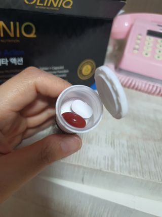 올리닉 울트라비타액션 — 5점을 준 리뷰어가 2021년 8월 올린 사용 사진