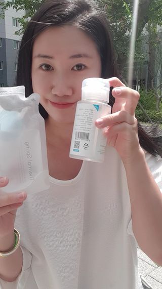 설랩수앤슈, 직접 만들어 쓰는 아기 물티슈 — 3점을 준 리뷰어가 2021년 8월 올린 사용 사진