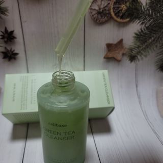 프리마인 메이크업과 들뜨는 각질까지 한방에 깐달걀로! 순하기까지한 셀베이스 그린티클렌저(200ml) — 5점을 준 리뷰어가 2023년 5월 올린 사용 사진