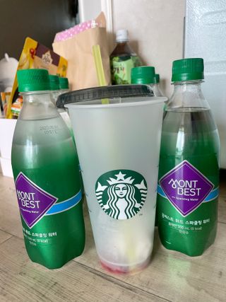 몽베스트 Montbest with Sparkling water Plain 20병 — 5점을 준 리뷰어가 2022년 7월 올린 사용 사진