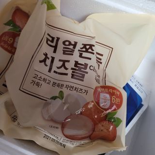 가치식탁 리얼쫀득치즈볼 — 5점을 준 리뷰어가 2021년 2월 올린 사용 사진