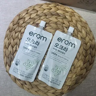 [이롬] 오크라 마시는 뷰티드링크 100mL x 20입 — 5점을 준 리뷰어가 2022년 7월 올린 사용 사진