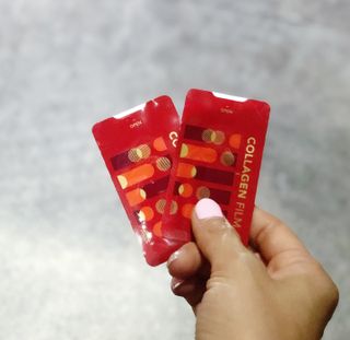프리마인 귀족의 콜라겐, 92배 흡수율. 럭셔리 프리미엄 CH.V콜라겐필름 30매 — 5점을 준 리뷰어가 2021년 9월 올린 사용 사진